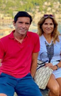 Mar Garcia Tuero with her husband Marcelino Garcia Toral.